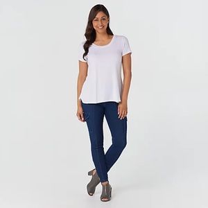 Legacy Denim & Twill Petite Cargo Leggings NWOT
